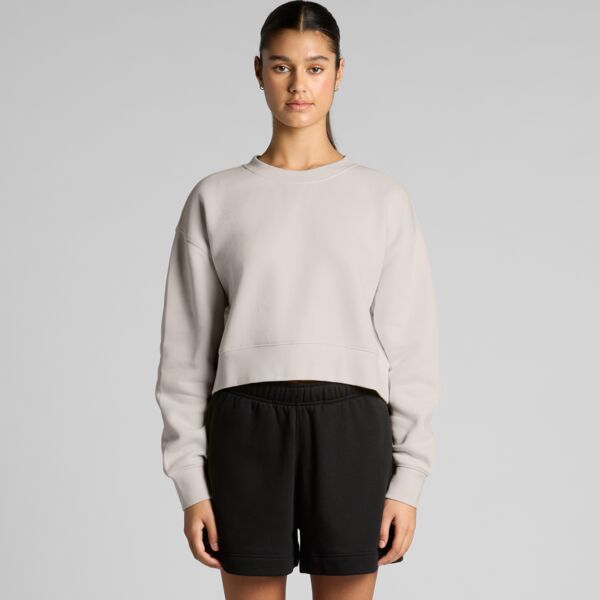 4169 Women's Relax Crop Crew Thumbnail